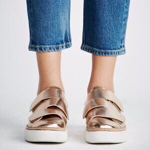 Silent D + Free People Rose Gold Verges Sneakers